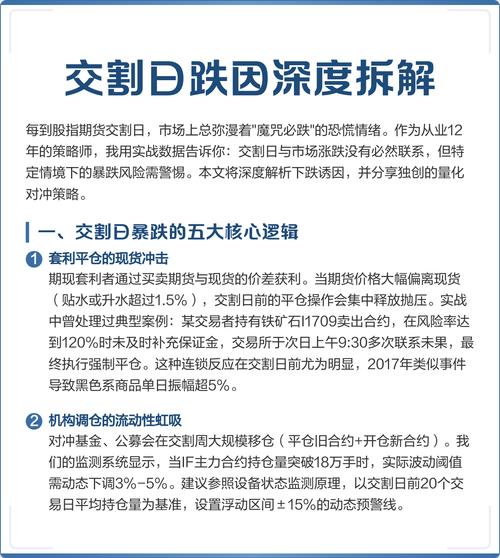 股指期货交割价_股指期货交割日是什么意思_股指期货交割日当天一定会跌吗