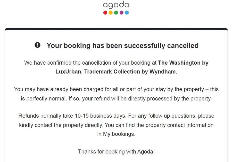 Agoda酒店预订平台取消订单不退款 维权困难 消费者投诉_agoda到店付款,取消会扣钱吗