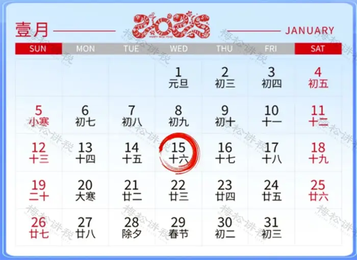 资本印花税缴纳时间_营业账簿印花税年度申报_2025年1月征期税务申报要点