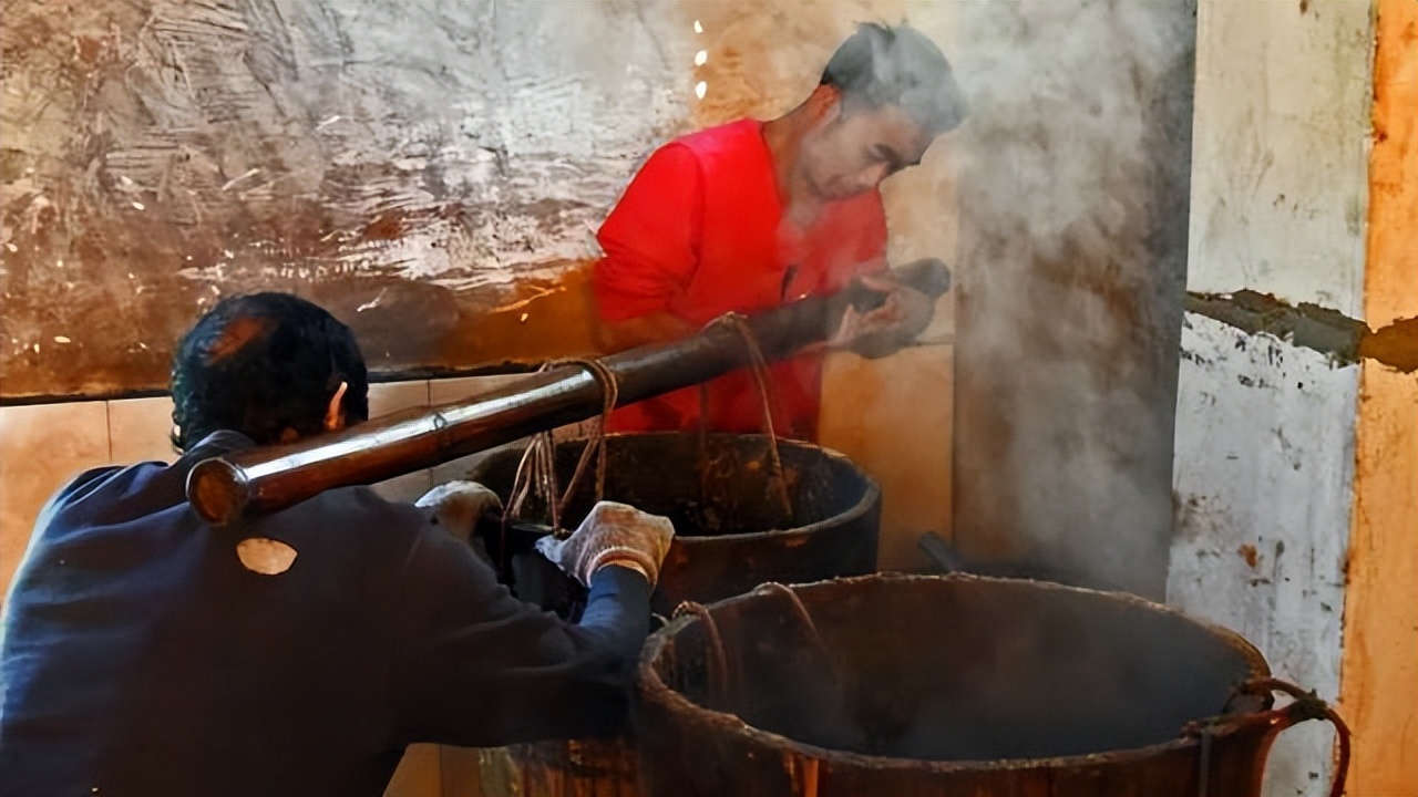 高要特色手信制作过程 白土煎堆制作方法 疍家糕传统制作工艺_高要为什么吃蛋黄