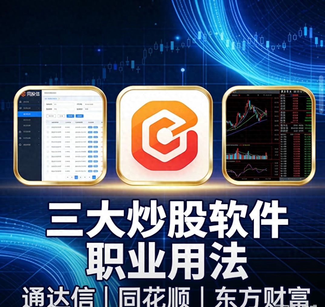 新股民入门：三个炒股软件这样用，效率翻倍