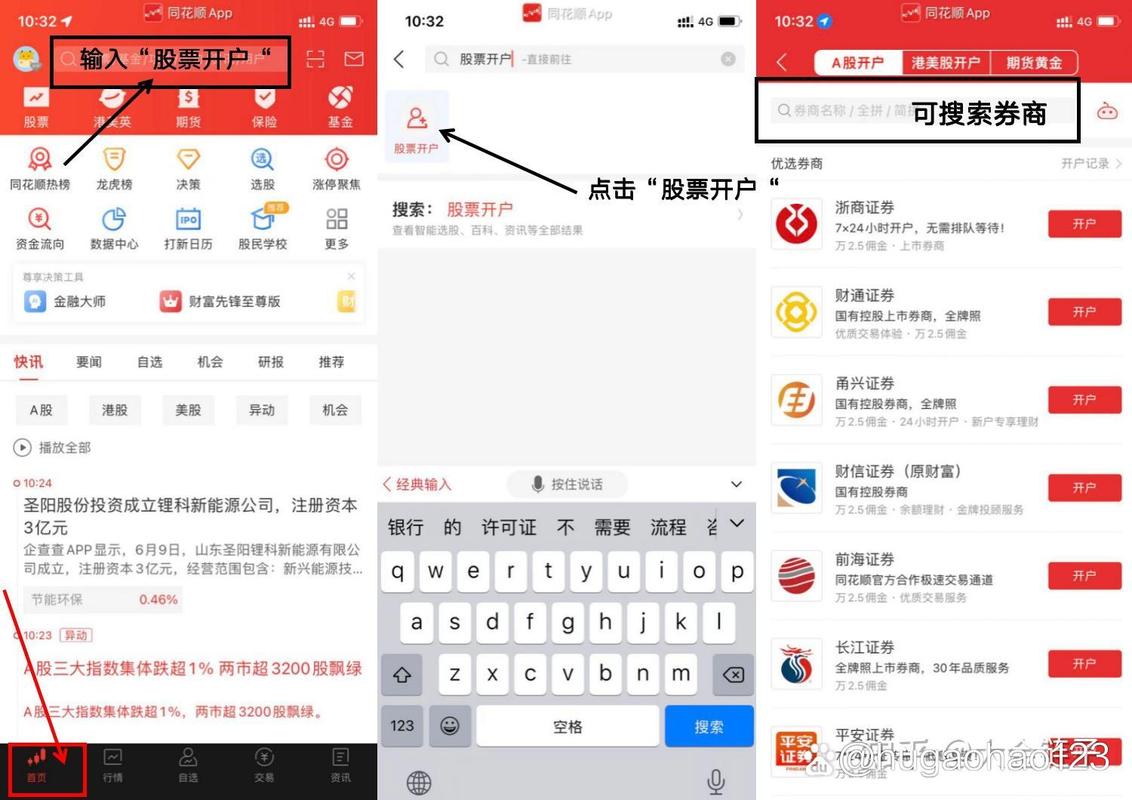 炒股手机能开户 新手办股票账户流程