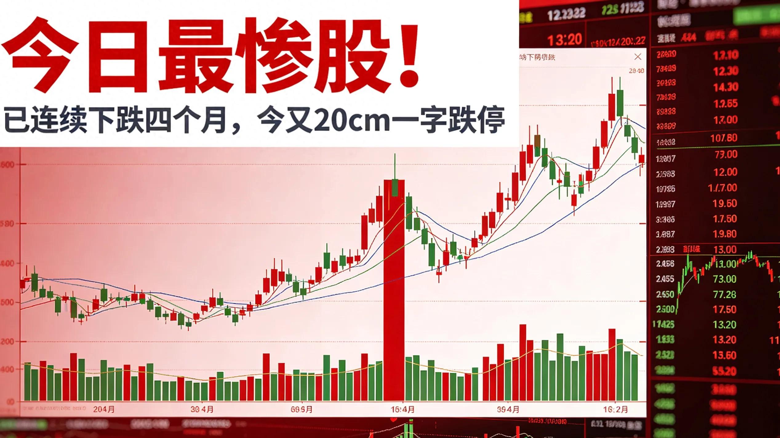 连续跌四个月还没停，最近价格低的股票别急着抄底