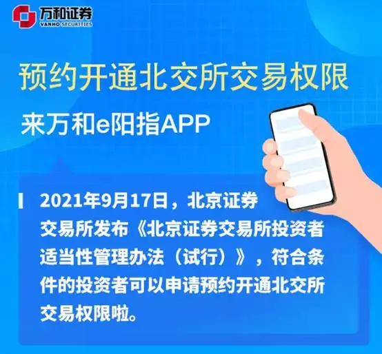 北交所预约开户功能开通 券商中秋加班测试系统 北交所投资者适当性门槛_炒股手机能开户吗