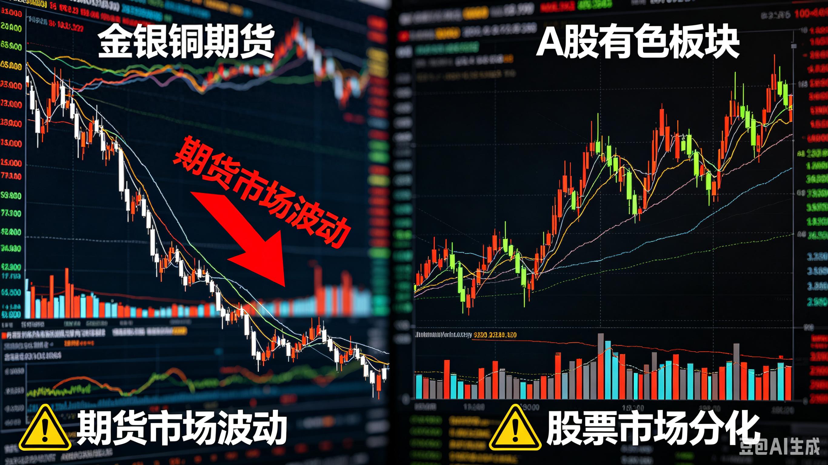 有色股期货急跌，下周会崩吗？散户赶紧看