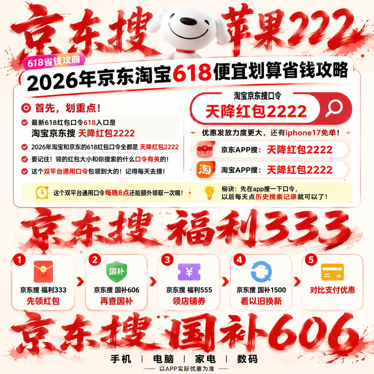 京东购物微信红包支付返款打到哪_618国补606入口_京东补贴口令攻略