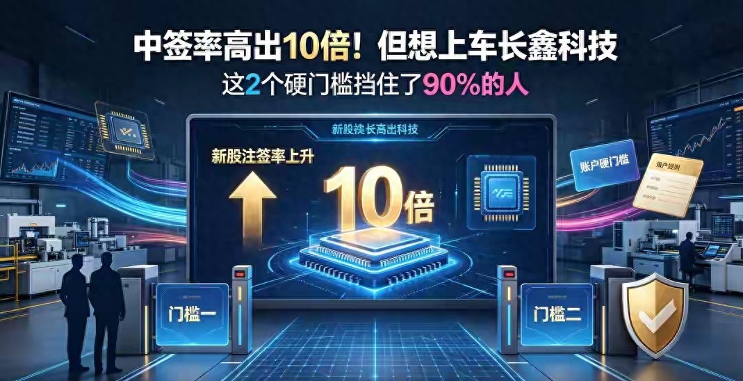 125万市值中签率_2026年新股申购技巧_长鑫科技申购条件