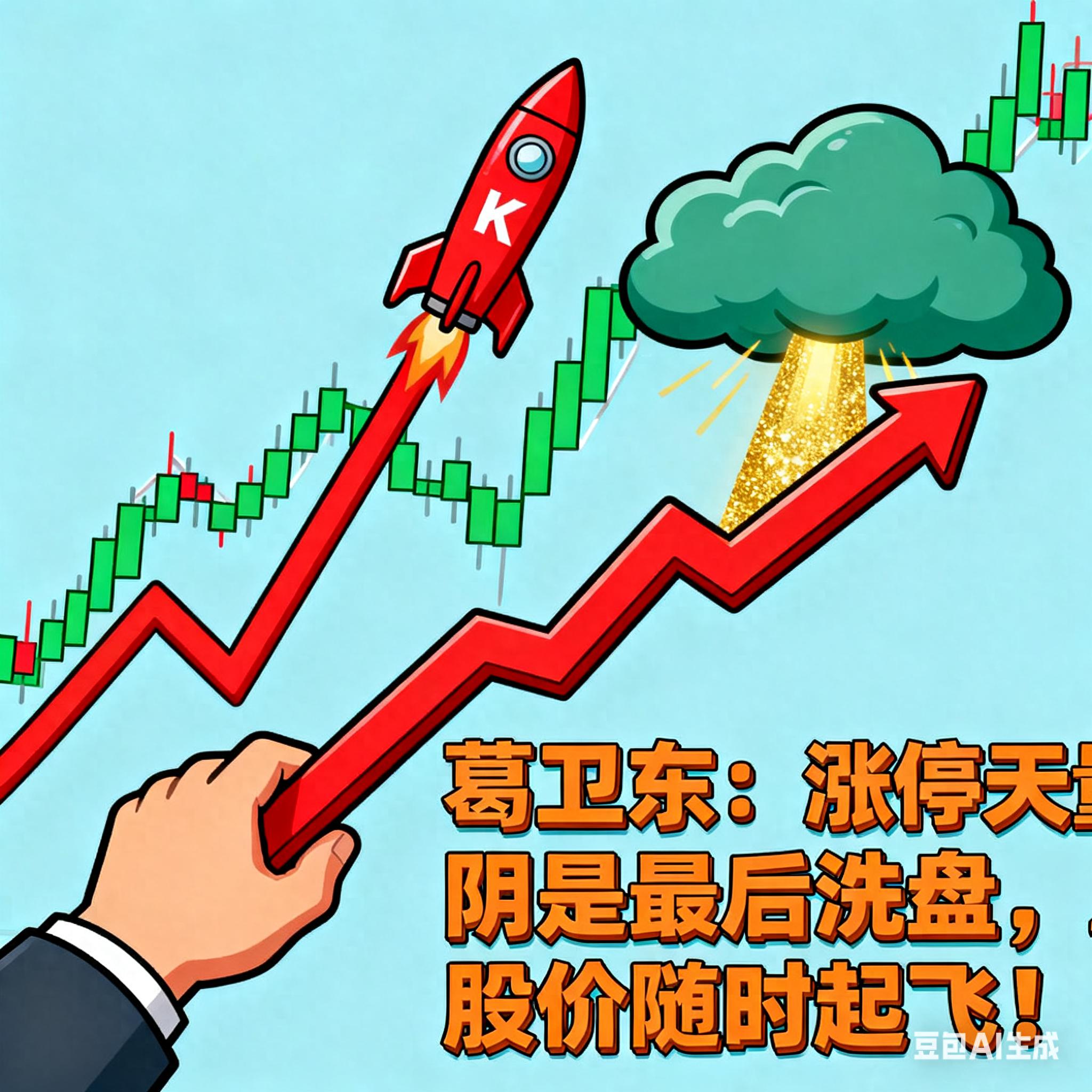 揭秘涨停天量阴形态，散户看懂不被主力洗盘盲目踩坑