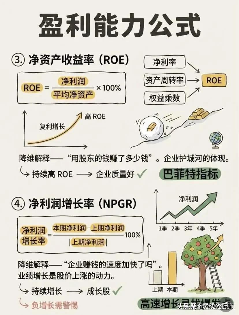 盈利能力分析指标_银行财务指标计算_股票估值公式