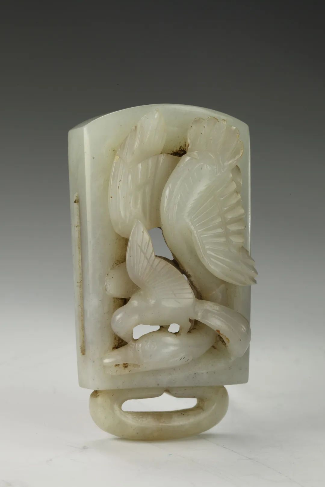 天津博物馆宋元文物精品特展 春水玉 秋山玉_春水 秋山题材的玉饰