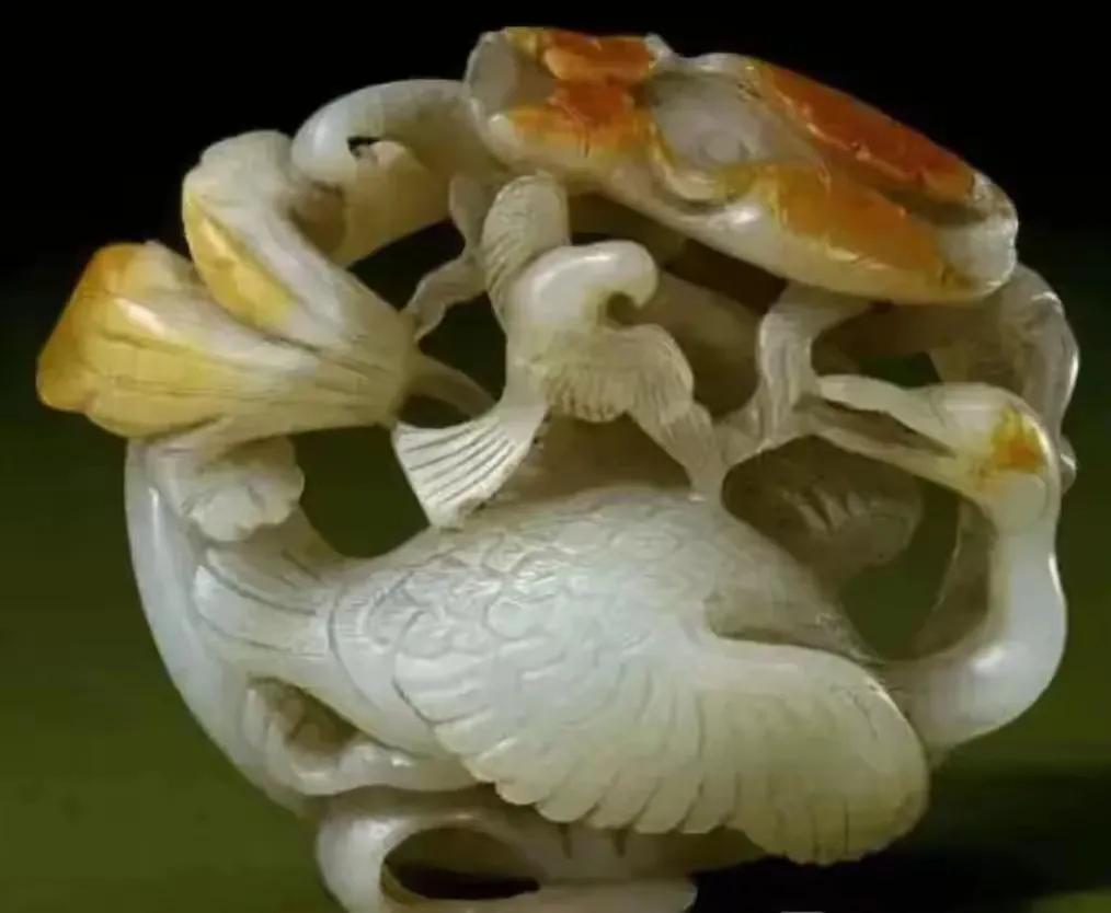 春水 秋山题材的玉饰_金代春水秋山玉_辽金春水玉