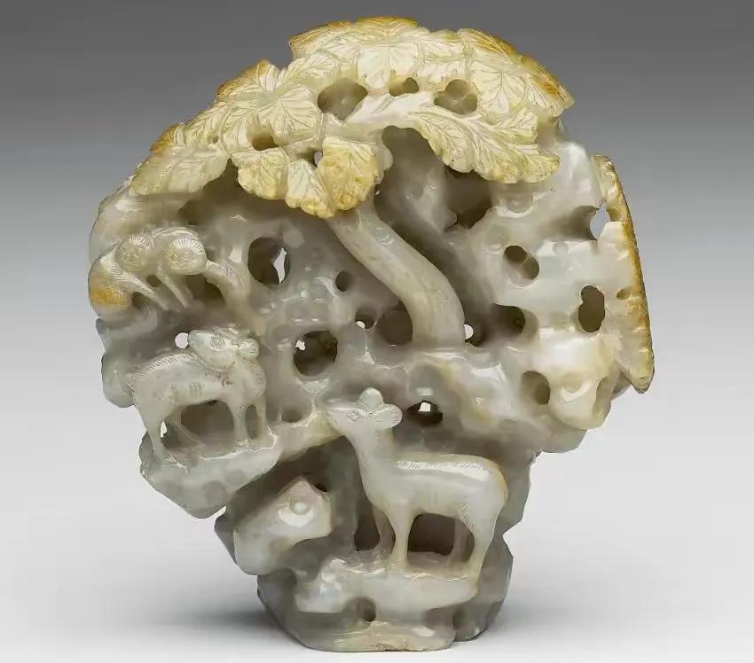 春水 秋山题材的玉饰_金代春水秋山玉_辽金春水玉